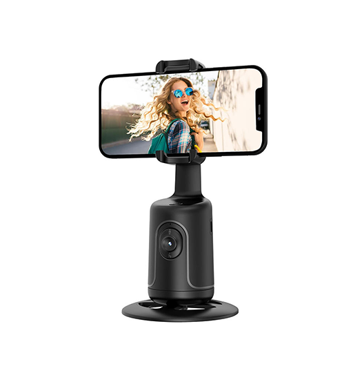 SteadyShoot™ 360 Gimbal Stander M. Ansigtssporing - Sort - SteadyShoot