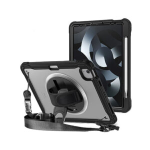 iPad Pro 11" (2022/2021) - 360° Heavy-Duty Håndværker Cover - Sort - DeluxeCovers