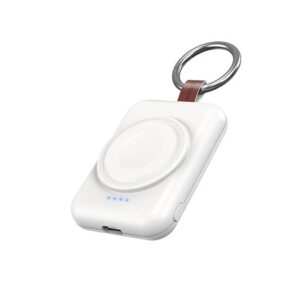 Apple Watch Powerbank Oplader (1800 mAh) - Hvid - DeluxeCovers