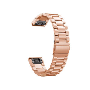 Garmin 20mm - CNC Pro Rustfrit Stål Urlænke - Rose - CNC