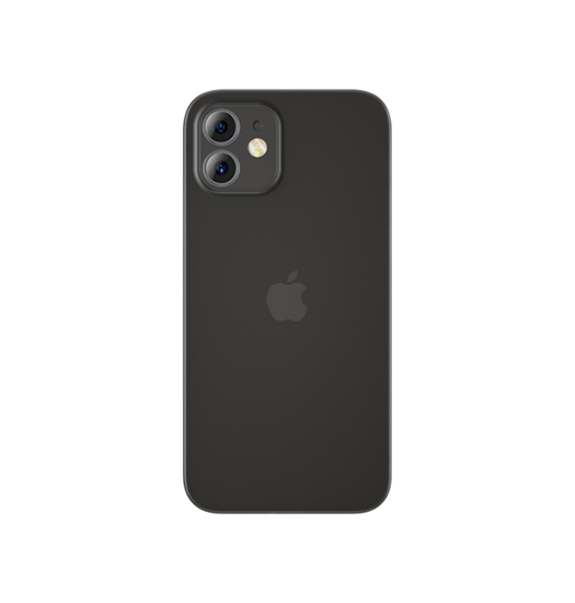 iPhone 12 Mini - Ultratynd Matte Series Cover V.2.0 - Sort - Ultratynd