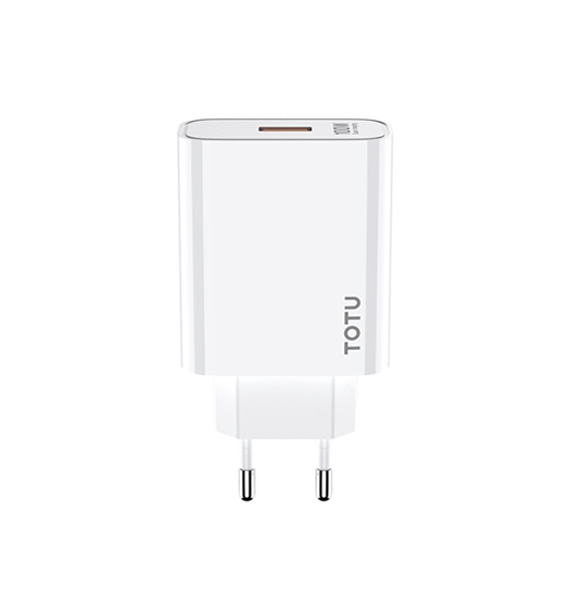 TOTU® - USB-A QuickCharge 3.0. Oplader - 100W - Hvid - TOTU