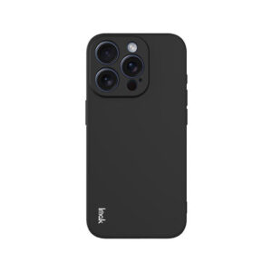 iPhone 15 Pro Max - IMAK&trade; Delight Silikone Cover - Sort - IMAK