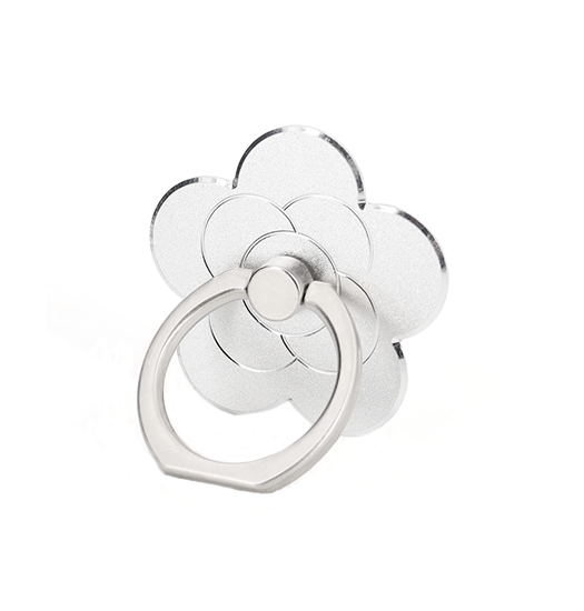 FLOWR Mobil Finger Ring Mobil Holder/Stander - Sølv - DeluxeCovers
