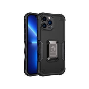 iPhone 14 Pro - PRO&trade; Armor Cover m. Ring Holder - Sort - NX PRO