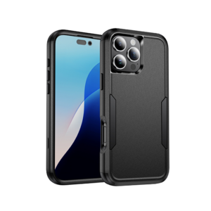 iPhone 16 Pro - REALIKE&trade; Pro Stødsikkert Håndværker Cover - Sort - Realike