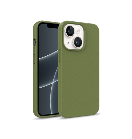 iPhone 13 Mini - EcoCase™ 100% Plantebaseret Cover - Mørkegrøn - EcoCase