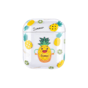 AirPods 1/2 | Hello Summer Beskyttelse Cover - Pineapple - DeluxeCovers