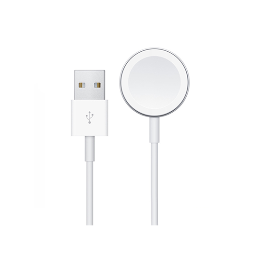 Apple Watch | USB-A Magnetisk Trådløs Ladekabel - Hvid - 1M - WIWU