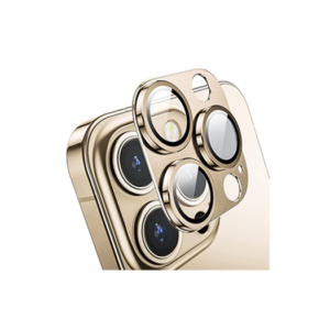 iPhone 13 Pro Max - ENKAY&trade; Premium Linse Beskyttelsesglas - Guld - ENKAY