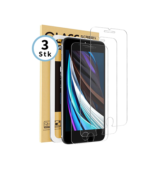 iPhone 7/8 Plus - DeLX™ Beskyttelsesglas Pakke - 3 Stk (Hærdet Glas) - DeLX™