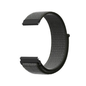 22mm - L'Empiri&trade; Nylon Velcro Rem - Oliven - L'Empiri&trade;