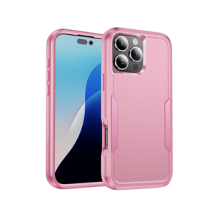 iPhone 16 Pro Max - REALIKE&trade; Pro Stødsikkert Håndværker Cover - Pink - Realike