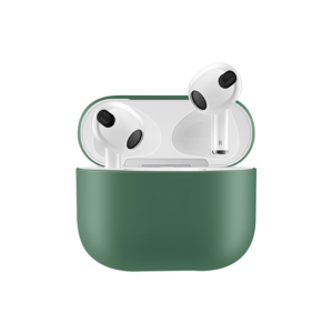 AirPods 3 | Simple Silikone Beskyttelse Cover - Grøn - Electroplating