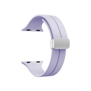 Apple Watch (38/40/SE/41/42mm) - S-Line&trade; Silikone Rem - Lavendel - S-Line&trade;