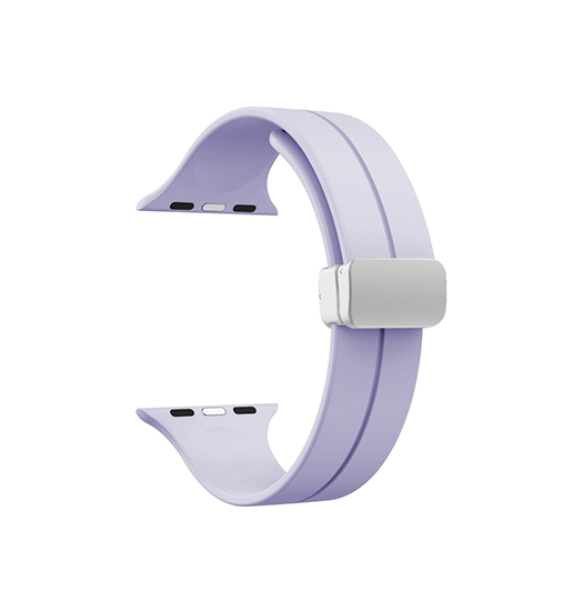 Apple Watch (38/40/SE/41/42mm) - S-Line™ Silikone Rem - Lavendel - S-Line™