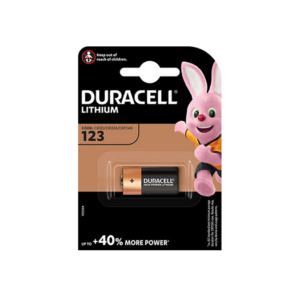 Duracell® Lithium - CR123/CR123A 3V Litium Batteri-  - 1.stk - Duracell®