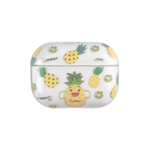 AirPods Pro | Hello Summer Beskyttelse Cover - Pineapple - DeluxeCovers