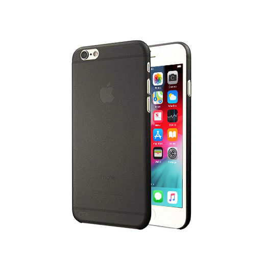 iPhone 6/6s Plus - Valkyrie Ultra-Tynd Cover - Sort/Gennemsigtig - Valkyrie