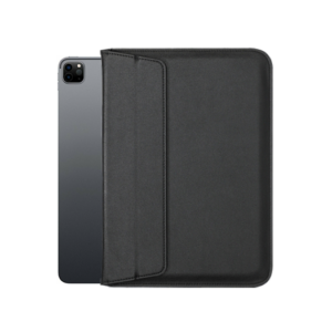 iPad Pro 11" (2024) - Retro Diary Vegan Læder Sleeve - Vintage Sort - Retro Diary